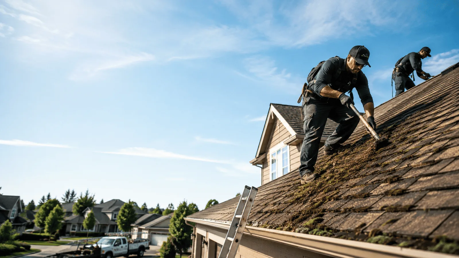 Roof Moss Removal in Thorpe, WV near me